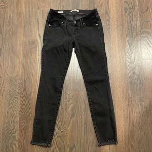 Madewell Maternity Side Panel Jeans - Black sz 26